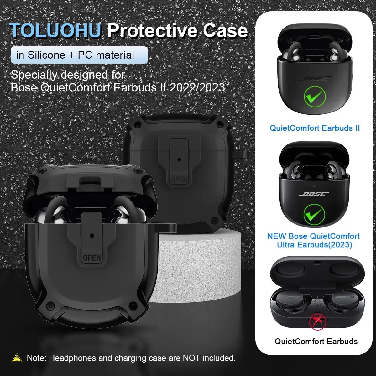 For Bose Qc Earbuds… - image