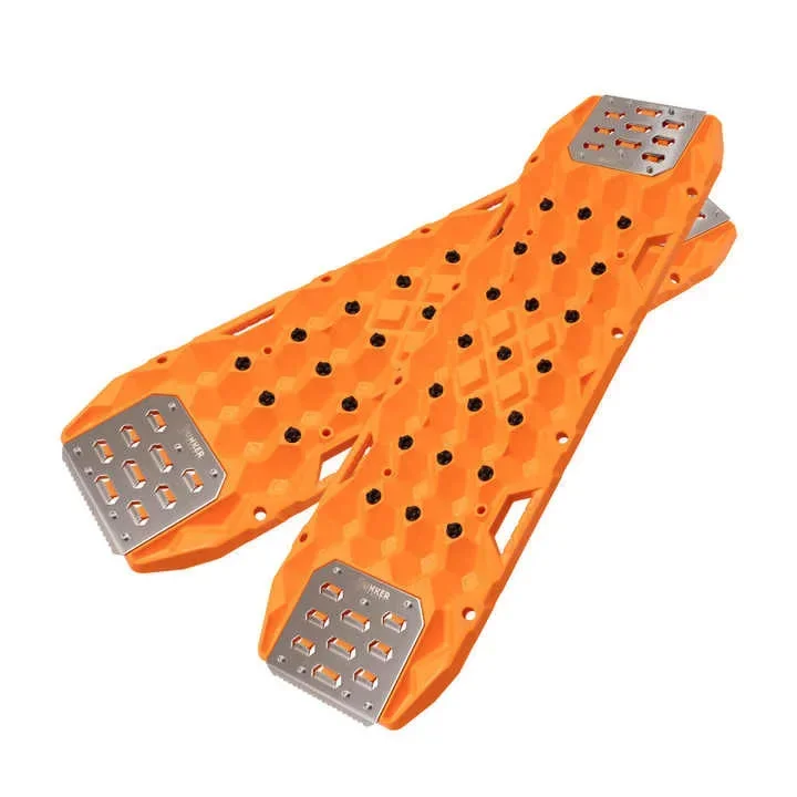 

BUNKER INDUST Load 25T Recovery Tracks Traction Boards With 304 Stainless Steel Plate for 4X4 Offroad Sand Snow Mud Track