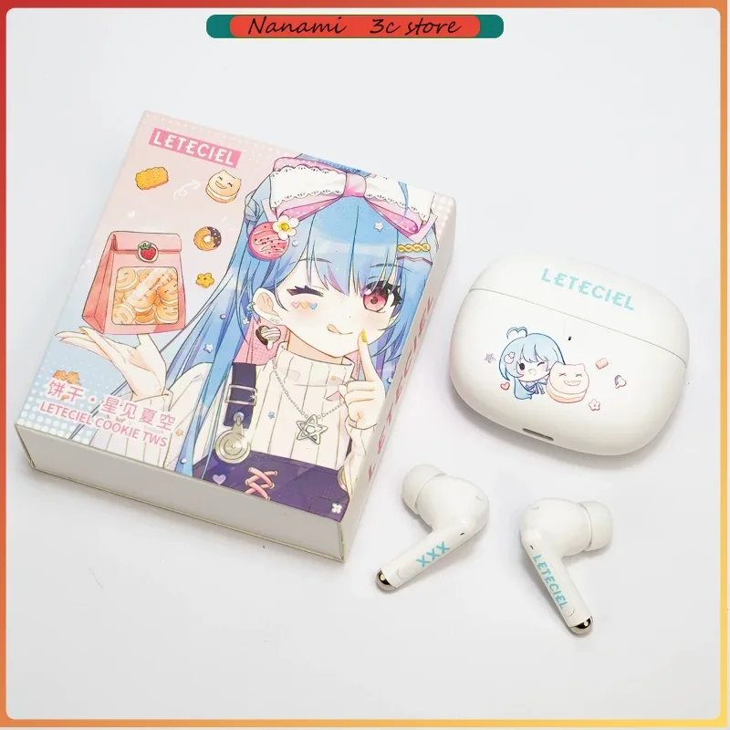 

Беспроводные Bluetooth-наушники LETECIEL COOKIE TWS с ультранизкой задержкой, активным шумоподавлением и игровым режимом