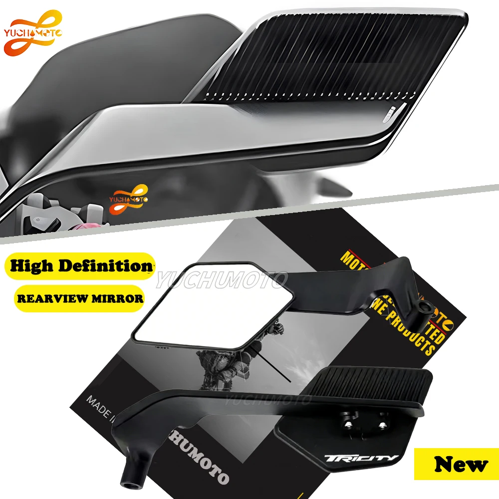 Espejos Retrovisores para Motocicleta Tricity 125, Tricity 155, Tricity 300, Espejos Retrovisores para Scooter y Bicicleta Eléctrica, Accesorios para Espejos Laterales