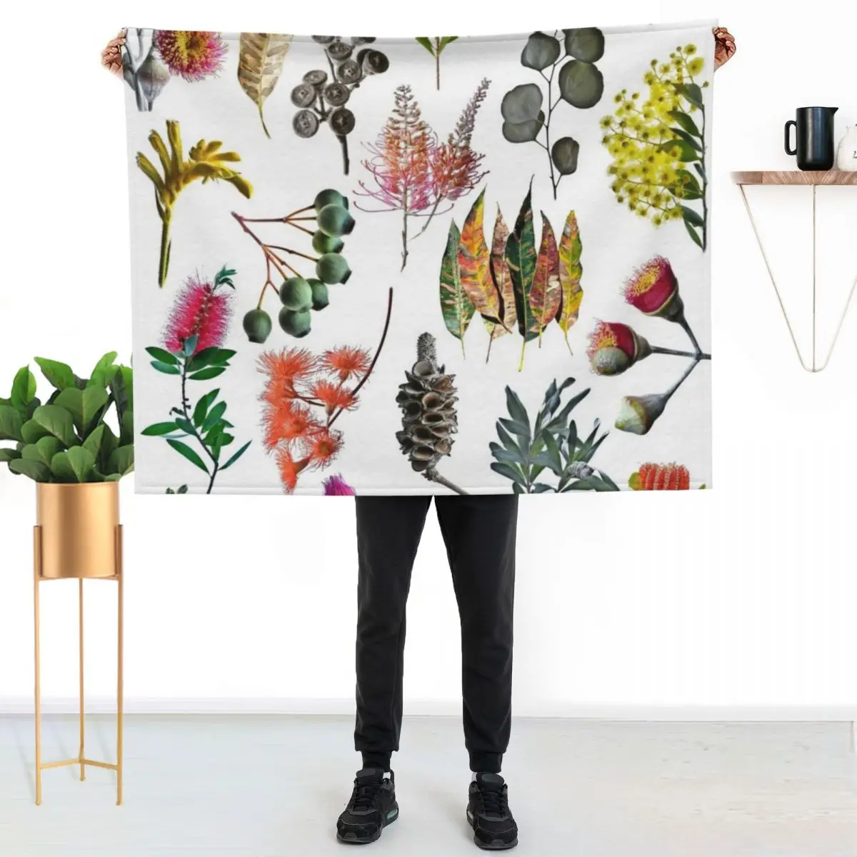 Australian Nature Collage 2 Throw Blanket Comforter wednesday Tourist Decorative Beds Hair Blankets