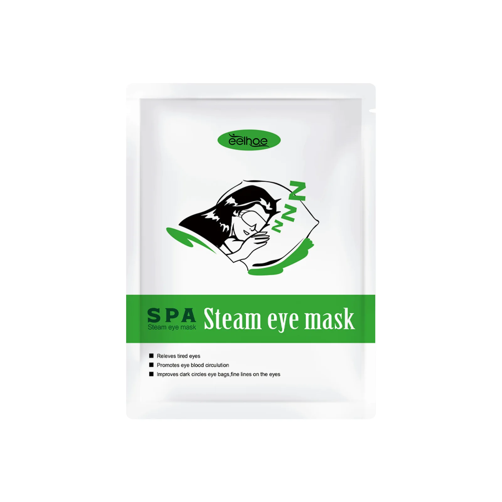 Vapor Eye Hidratante Máscara, aliviar a fadiga ocular, coceira seca, remoção de círculos escuros, ajudar a dormir, relaxamento corporal, spa quente