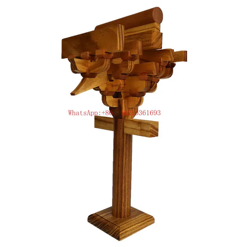 Mortise and Tenon Bucket Arch Ancient Building Detachable Model Wooden Teaching Aids Research and Craftsmanship