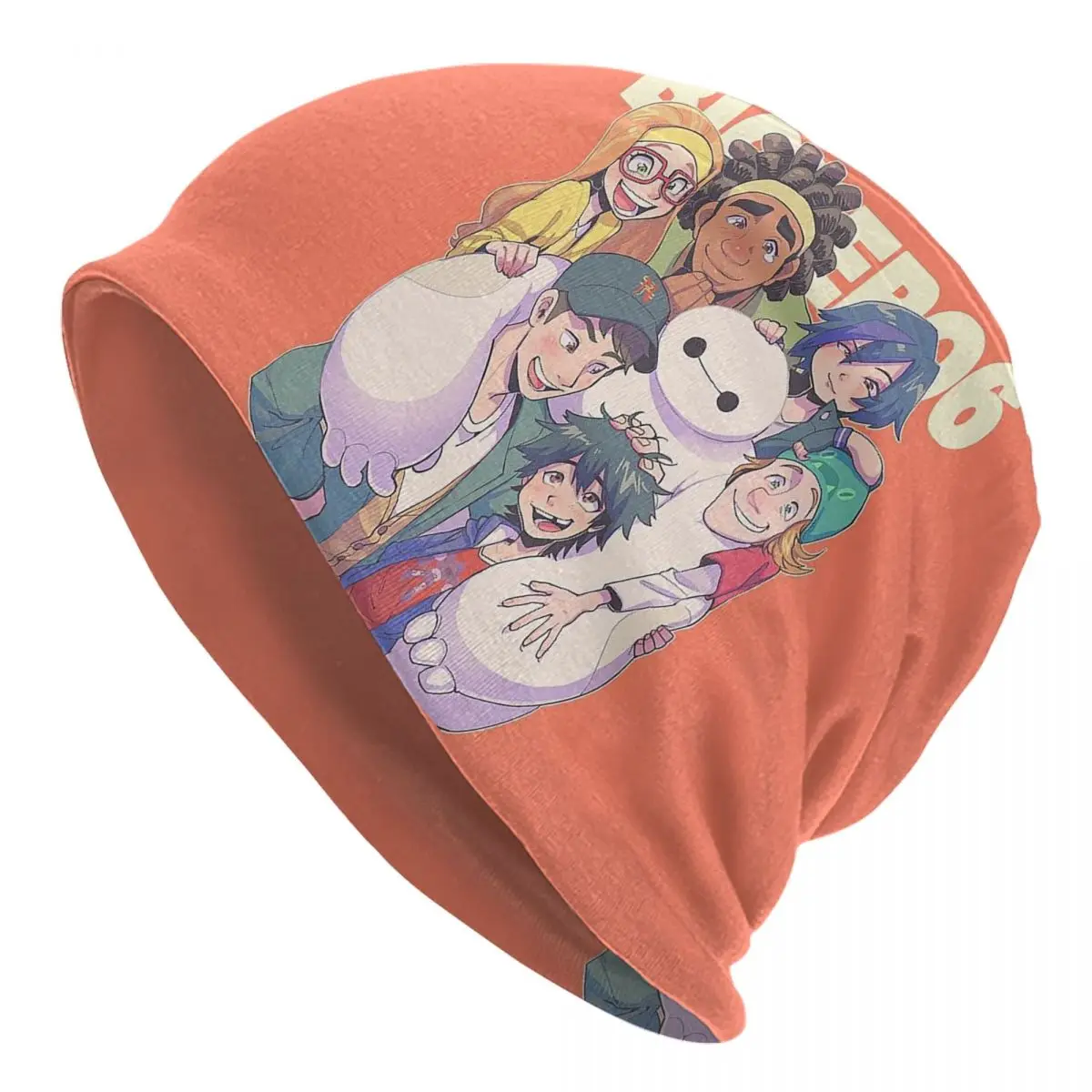 

Big Hero 6 Warm Knitted Cap Fashion Bonnet Hat Autumn Winter Outdoor Beanies Hats for Unisex Adult