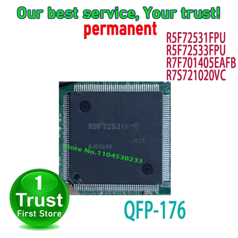1PCS/LOT R5F72531FPU R5F72533FPU R7F701405EAFB R7S721020VC QFP176 NEW and Original in Stock