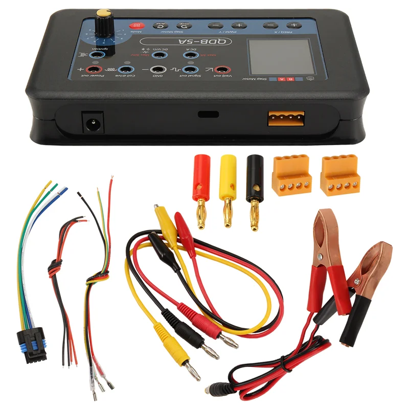 ABBY-QDB 5A Drive Oscilloscope Multimeter PWM Signal Drive Tester For Stepper Motor, Ignition Coil Valves Diagnosis Tools