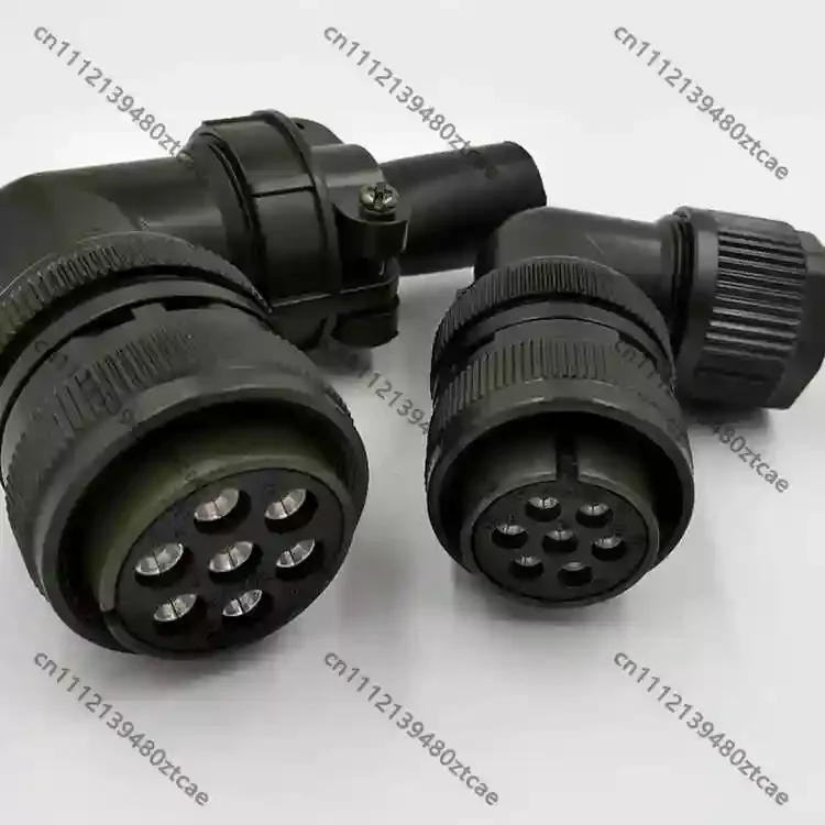 Servo Motor Aviation Encoder Connector CNC Machine Tool Replacement Spare Parts