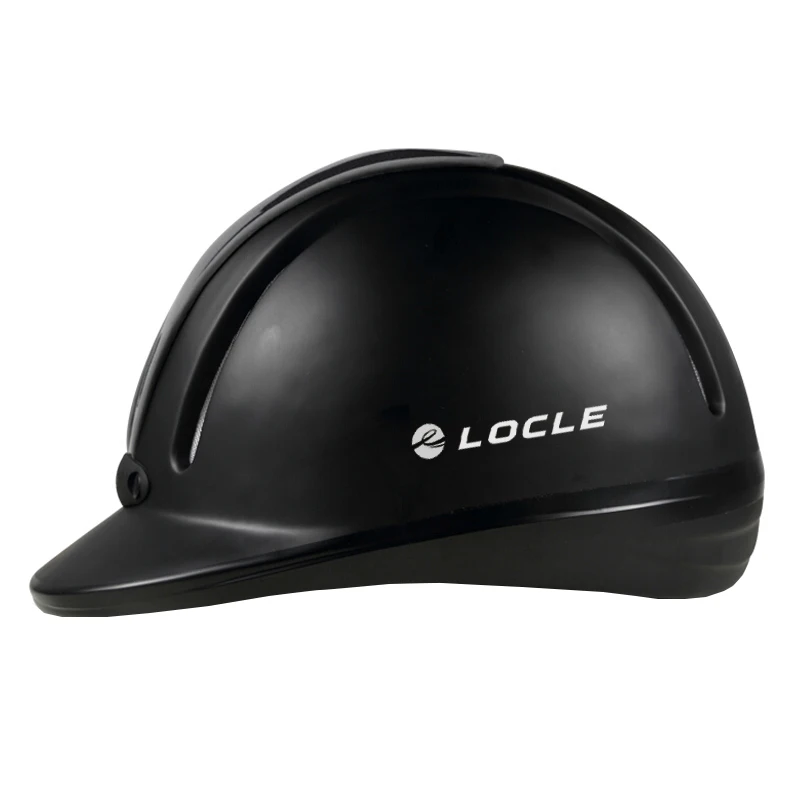 LOCLE Kids Adult Equestrian Helmet Horse Riding Helmet Breathable Durable Safety Half Cover Horse Rider Helmets