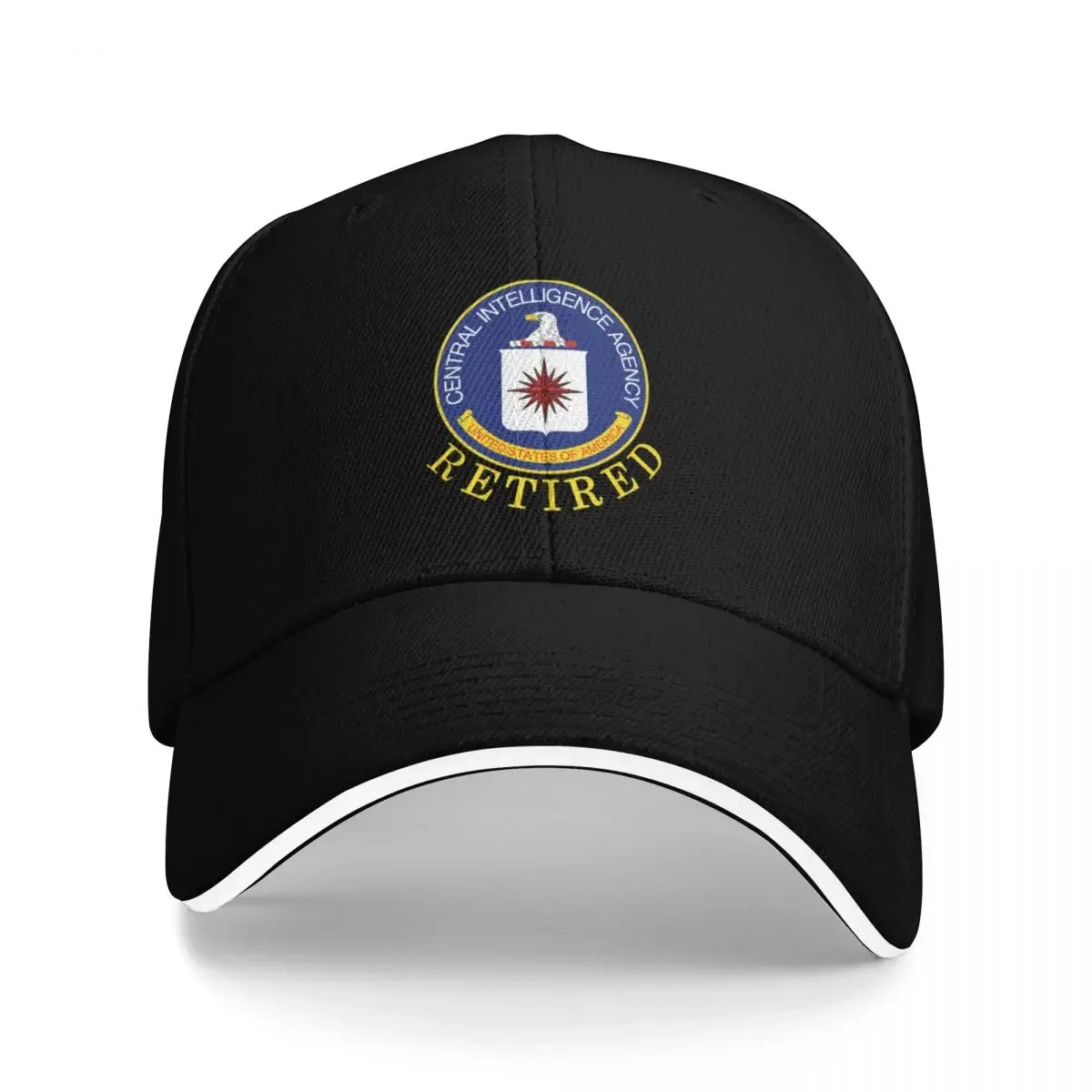 central intelligence agency CIA Baseball Cap Hat Man For The Sun New In Hat Women's Beach Visor Men's