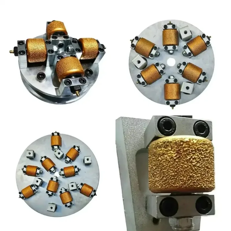 Automatic Grinding Machine Bush Hammer for Litchi Surface Grinding for Concrete Floor Grinder Polishing Tool Stone Surface