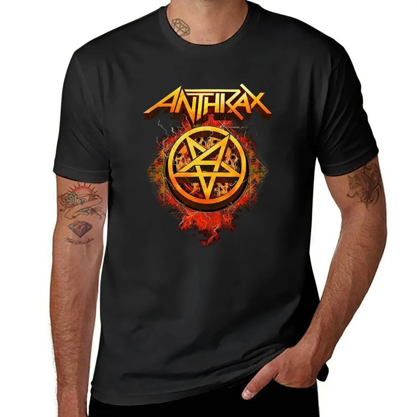 imagine cute <anthrax band,anthrax band,anthrax band,anthrax band> T-Shirt plain t shirt for men