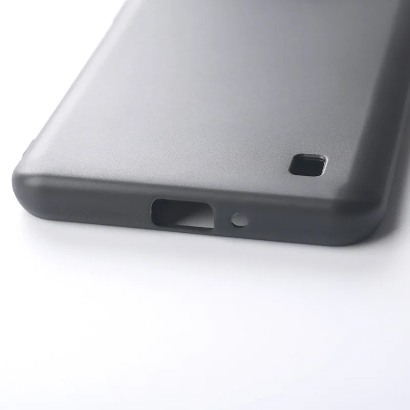 Black Soft Silicone Funda for ZTE Blade A73 5G Case 6.52 Inch Soft TPU Good Quality Coque For ZTE Blade A73 5G Cover