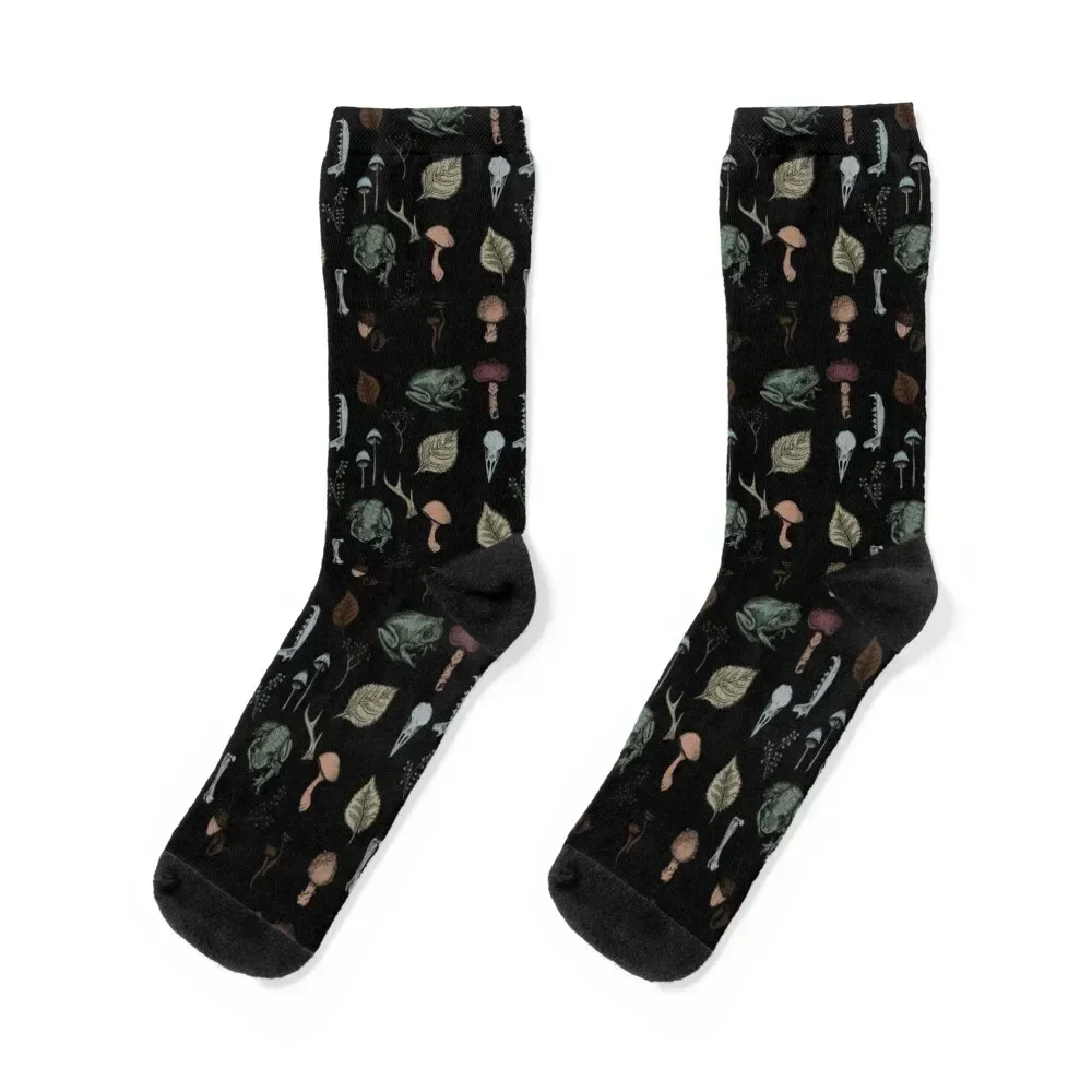 

Magical Twilight Woodland Socks luxury sports and leisure Rugby Thermal man winter Luxury Woman Socks Men's