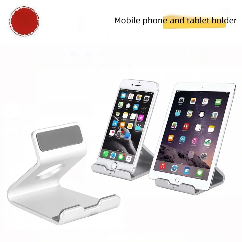 One‑Piece Metal Phone Stand, Minimalist Portable Desktop Holder for Phone Tablet, Hands‑Free for Office & Binge‑Watching