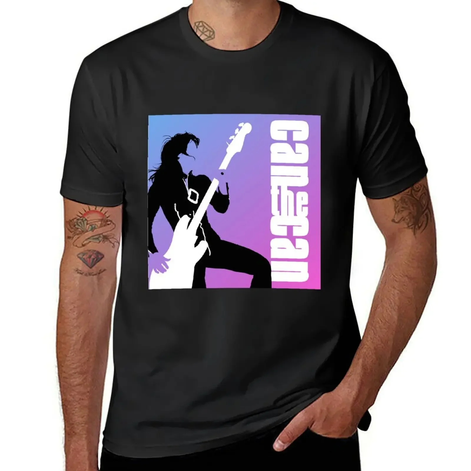 70's Glam Rock icon Suzi Quatro T-Shirt vintage cute clothes blanks funny t shirts for men