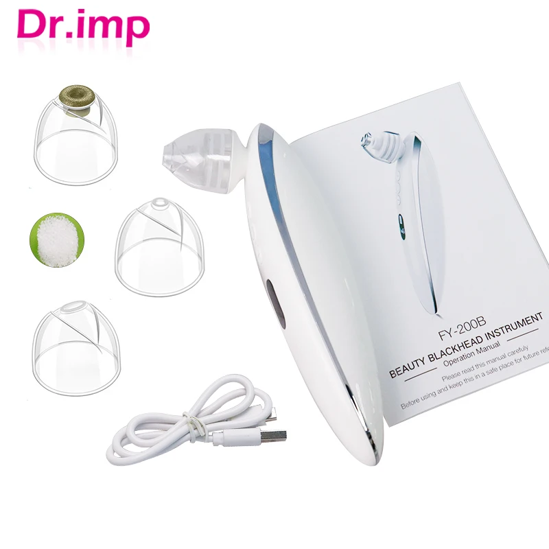 Electric Facial Blackhead Remover Vacuum Acne Cleaner Blackhead Black Point Vacuum Cleaner Tool Black Spots Pore Cleaner Machine