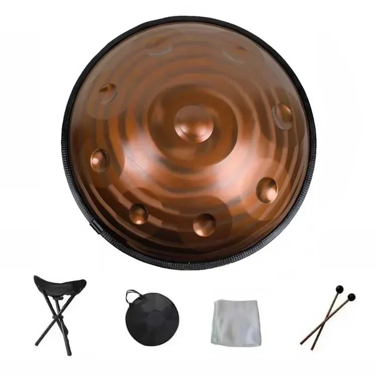 Professional 440/432HZ Handpan Drums Set New Design Hand Pan Sound Drum Sets For Gift Factory Customize