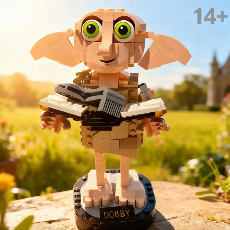 Nouveau en Stock 76421 Dobby la maison modèle blocs de construction briques d'assemblage décor à la maison bricolage jouets pour enfants cadeaux de noël