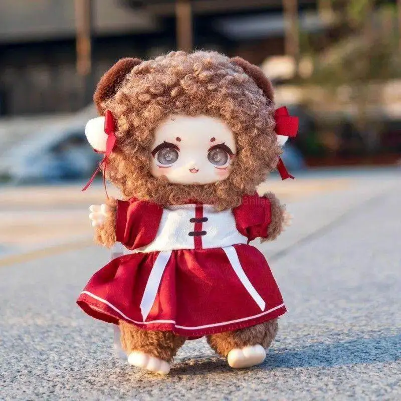 Authentic Nagi Beast Plush Blind Box Ancient Chinese Style Collectible Figure National Tide Festival Gift For Anime Fans view 5