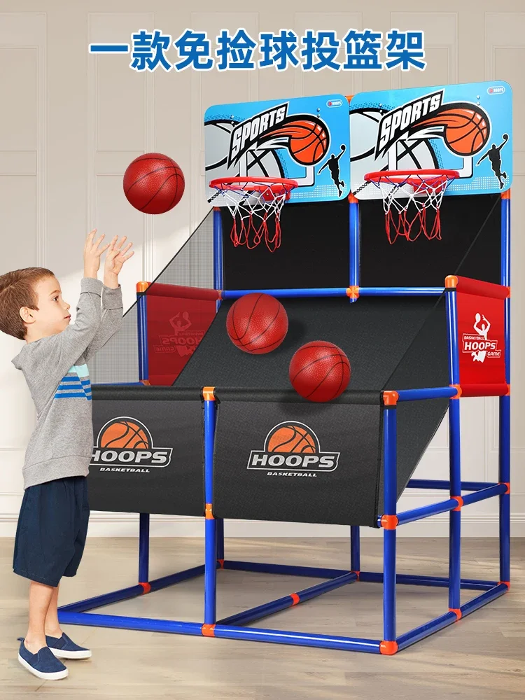 Basketball hoop, basketball hoop, children's adult household outdoor basketball hoop, shooting trainer