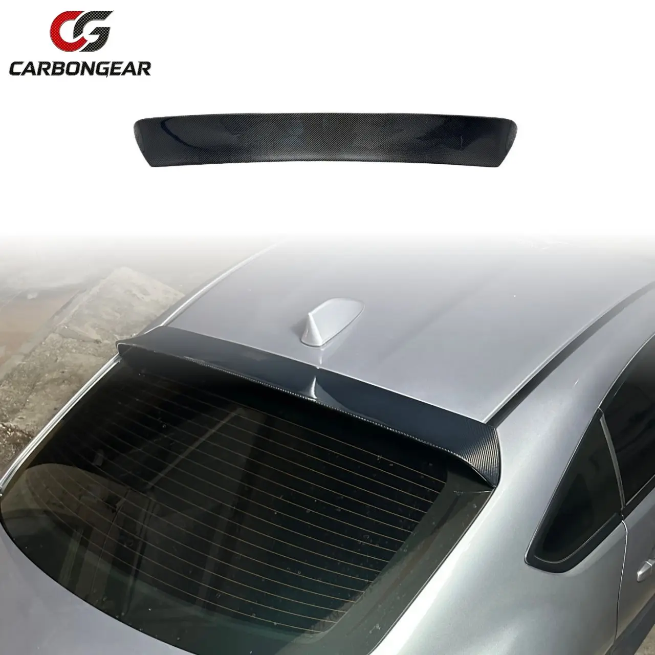 For Toyota GR86 Subaru BRZ Carbon Fiber Rear Window Spoiler Tail Modified Roof Wing Rear Trunk Tail Wing Lip Highkick Spoiler