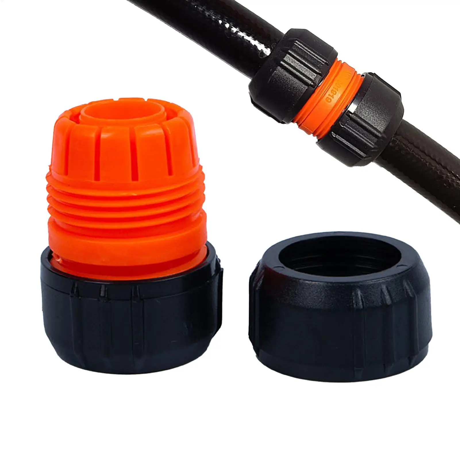 3/4 Inch Leakproof Hose Connector Garden Adapter Multi-Purpose Water Fitting for Tap Repair Irrigation, Car Wash Lawn Care