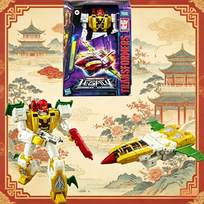 

【IN STOCK】Hasbro Transformable Toys Legacy G2 Universe Jhiaxus Voyager Class 18cm Action Figure, 23 Steps Deformation Jet Model