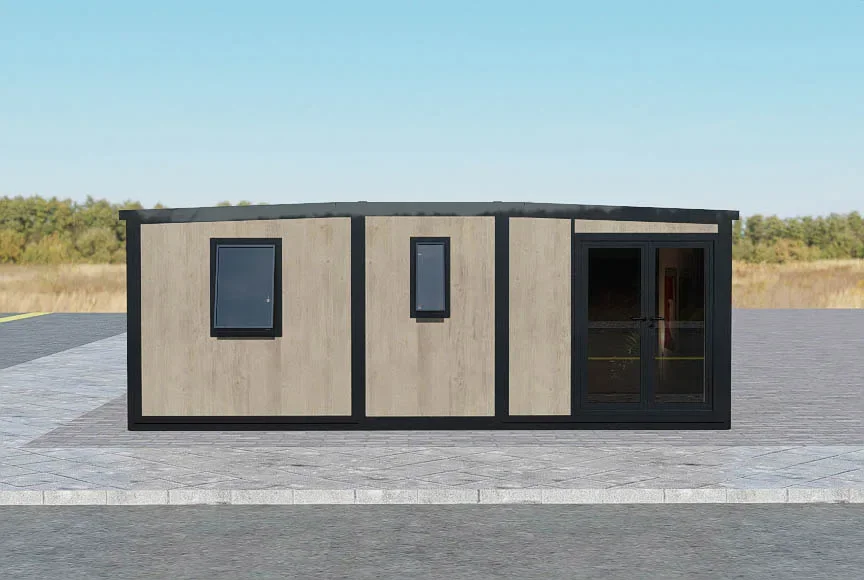 YG Prefab House 40 Fuß erweiterbares Haus Modernes, zusammenklappbares, erweiterbares 20 Fuß erweiterbares, zusammenklappbares kleines Haus