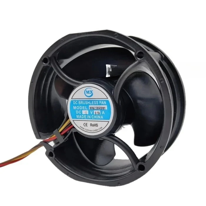 

2pcs 9RF0912P1H001 DC 12V/24V Cooling Fan 92*92*38MM High Pressure 5500rpm reversible flow fan