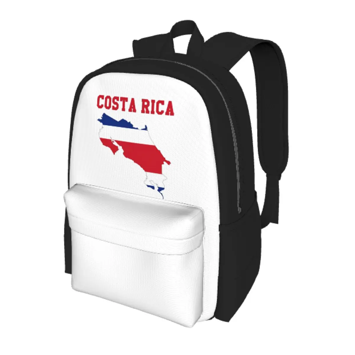 

Costa Rica Flag Graphic Student Backpack School Bag Hiking Travel Daypack for Boys Girls Bookbag Shoulder Bags