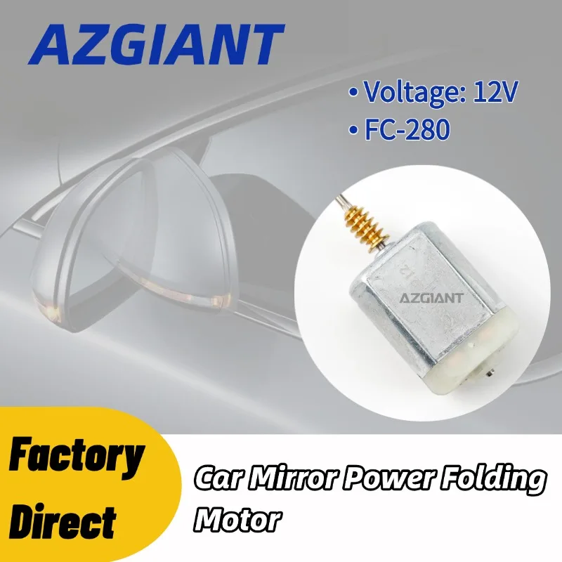 AZGIANT Folding Mirror Motor FC-280 Quiet Operation for Chevrolet Epica Auto Fold Side Mirror Repair