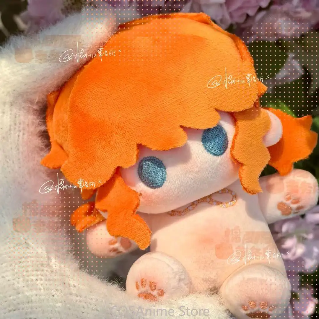 

Cheerleader Attribute Cotton Body With Skeleton Cosplay Anime Role 10CM New Dress Up Plush Stuffed Plushie Figure