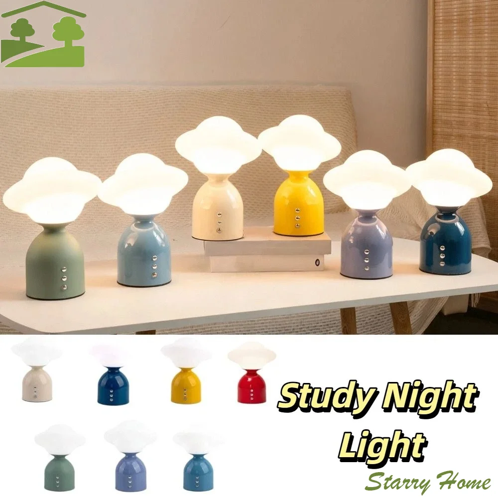 タッチ可能な調光ナイトライト-type-c-充電式クリエイティブ装飾テーブルランプモダンなミニマリスト漫画デザインのベッドサイドランプ