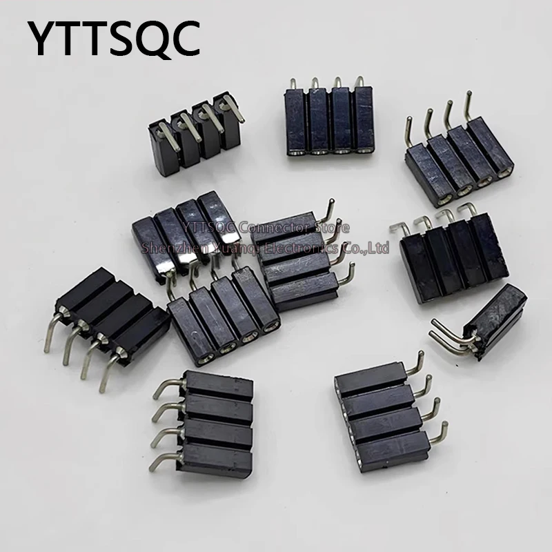 2.54mm PH7 Round Hole Right Angle Single Row 0.1