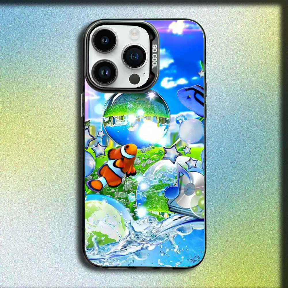 Funda de teléfono Art Frutiger Aeros para iPhone 17,16,15,14,13,12,11,Pro,Max,Plus,E,SE4,Air,Mini caja IMD negra