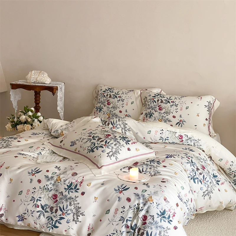 Botanisches Blumen-Lyocell-Bet – Hot Home Of Textiles Bewertung und Preis