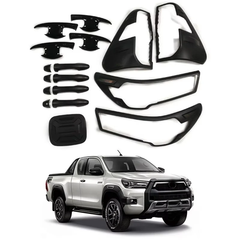 High Quality Luxury Customized  Easy  Install ABS Carbon Fiber Car Accessories Bodykit for  Hilux 2021