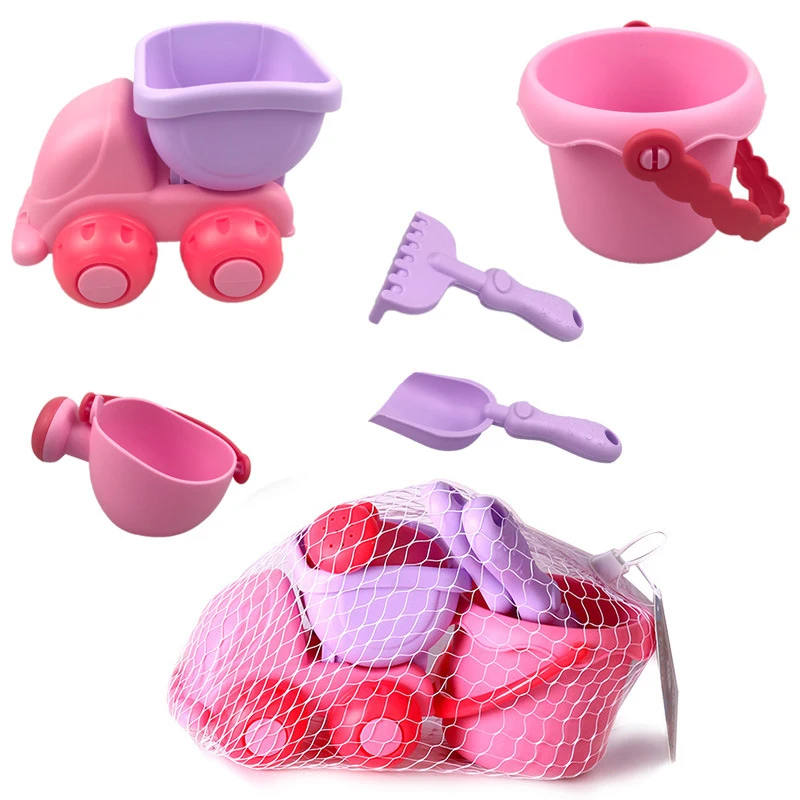 Children Summer Beach Toys with Animal Model Ins Seaside Beach Toys Rubber Dune Sand Mold Tools Sets Baby Bath Toy Kids Swim Toy