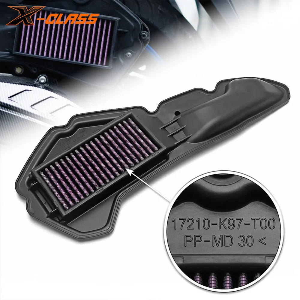 High Flow Air Filter Washable Cleaner for HONDA PCX ADV 150 2019 2020 17210-K97-T00