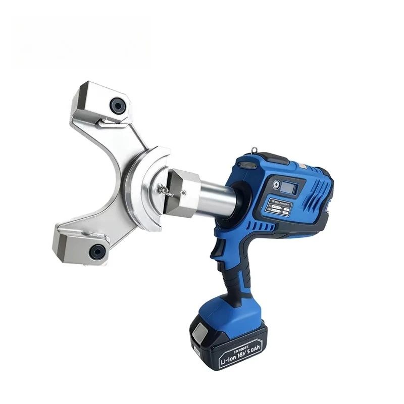 BHBP-0818 Portable 90-Degree Hydraulic Steel Pipe Bending Tool Battery Electric Hydraulic Steel Tube Pipe Bender
