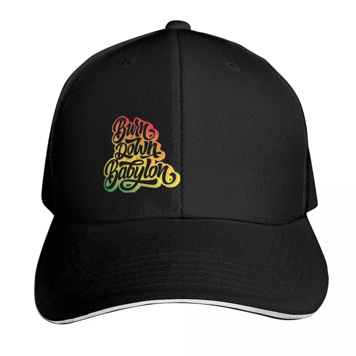 Burn Babylon Baseball Cap Low Profile Unstructured Unisex for Men Women Outdoor Golf Running Hiking