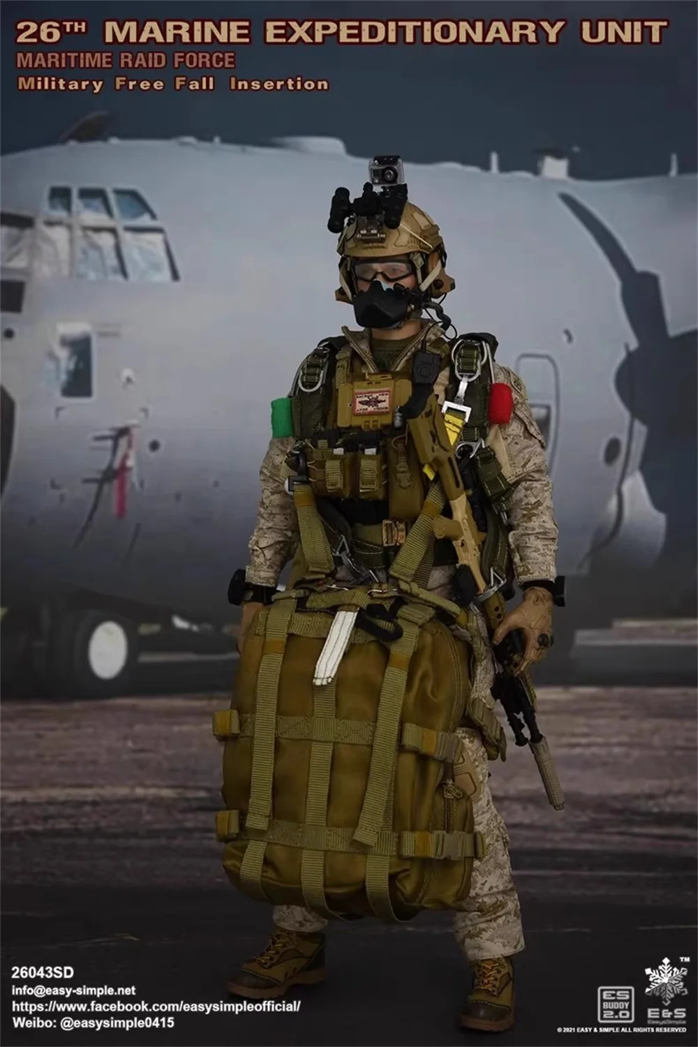 1/6 EASY&SIMPLE ES 26043SD 26043SW US. Soldier Doll Figure Full Set Toys Model About 12\