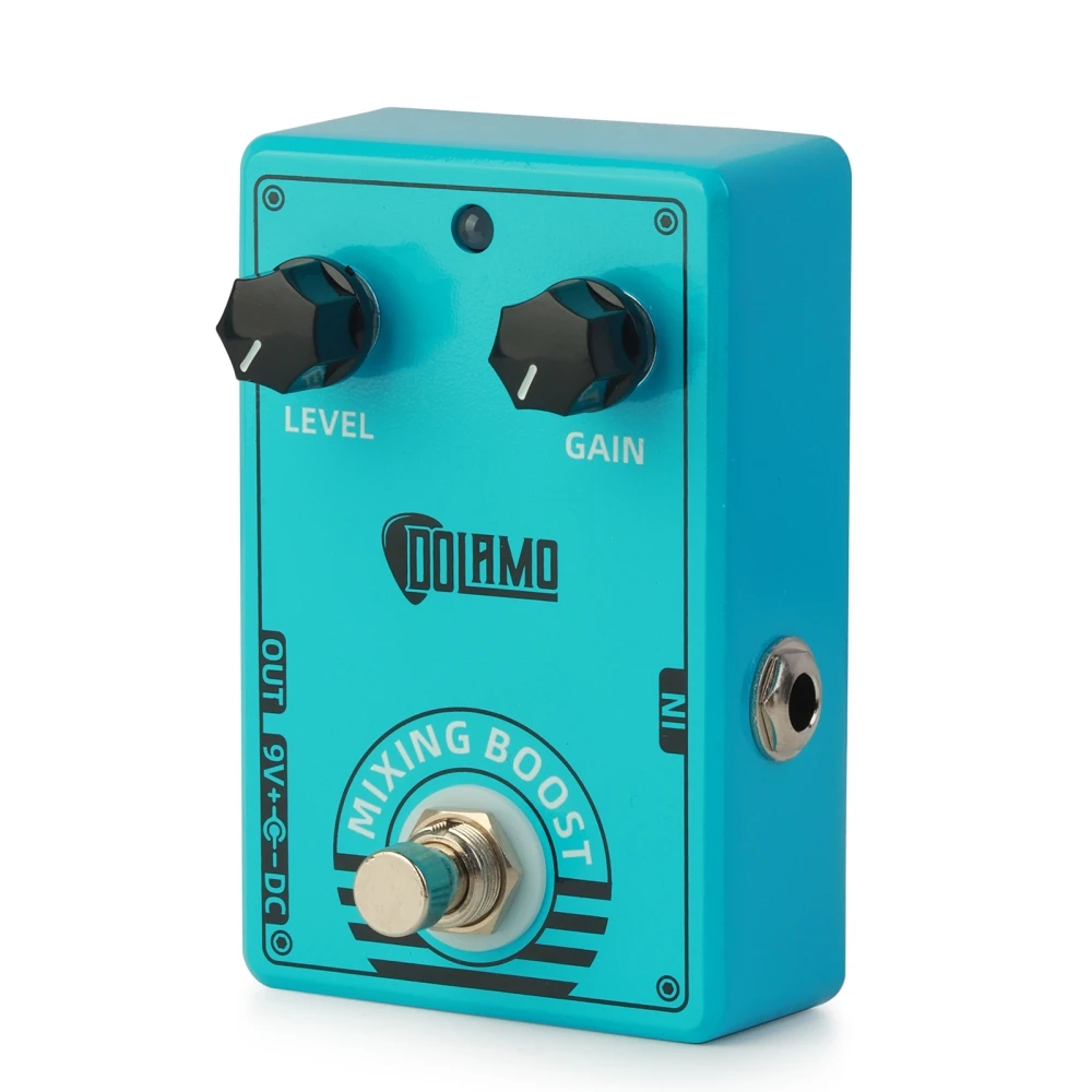 Caline Dolam D-10 Mixing Boost Guitar Effect Pedal True Bypass Level Gain Controls Alloy Casing Guitar Parts & Accessories