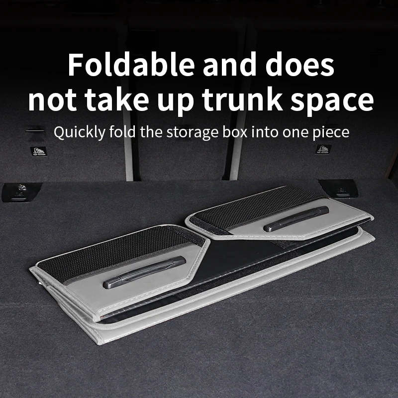 

Suitable For Cadillac LYRIQ Optiq Escalade IQ Vistiq CTS Coupe XLR Escalade a durable and wear-resistant car trunk storage box