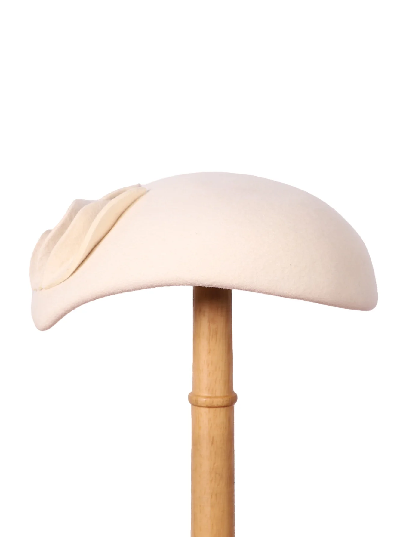 FS White Wool Felt Fascinator Hat For Women Ladies Pink Pillbox Hats Black Wedding Kentucky Derby Fedora Chapeau Femme Party Hat — zdjęcie 6