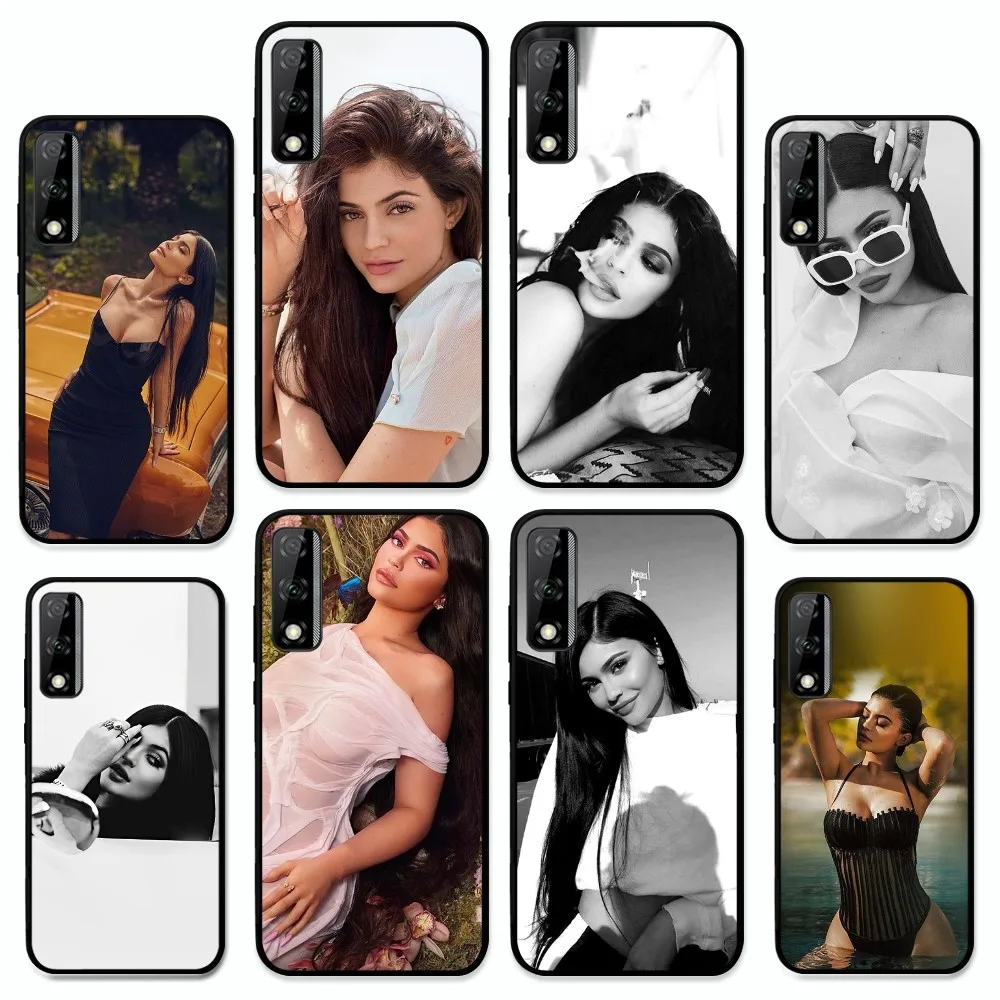 Star K-KYLIE-J-JENNERS Phone Case For Huawei Y9 6 7 5 Prime Enjoy 7s 7 8 plus 7a 9e 9plus 8E Lite Psmart Shell