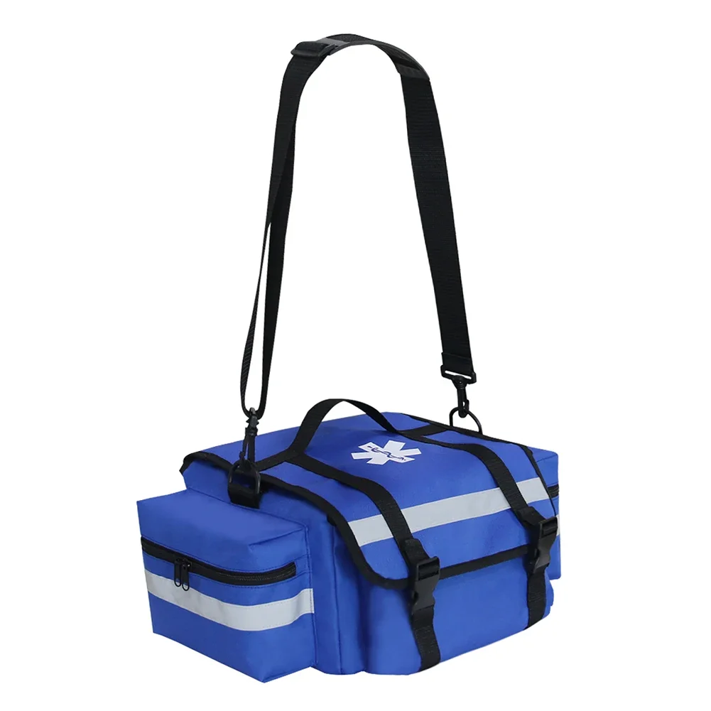 Mochila de rescate de emergencia, Kits de primeros auxilios, bolsa grande de almacenamiento de tela Oxford, 600DPU clasificada médica, bolsas de primeros auxilios