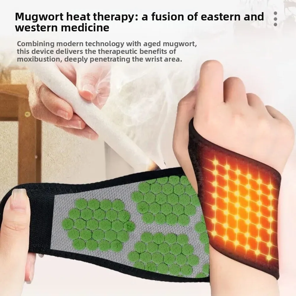 واقي المعصم، حماية من التواء، راحة المعصم، ضغط ساخن من الشيح للتدفئة، غطاء حماية مشترك من سلالة مقاوم للبرودة