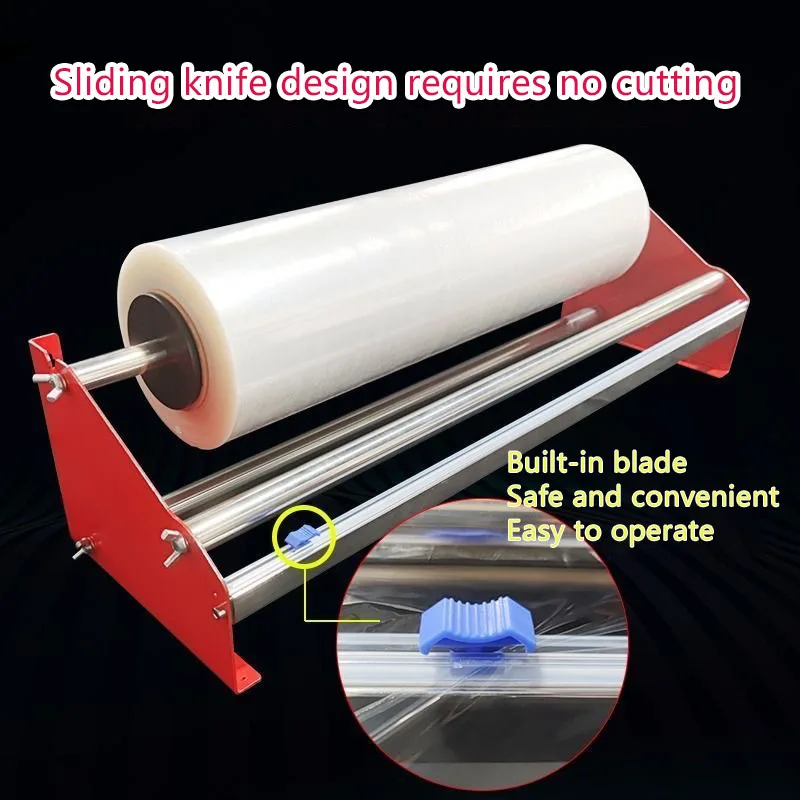 Stretch Film Packaging Machine Stretch Film Puller Frame Manual Small Cling Film Packaging Tool Packaging Bracket