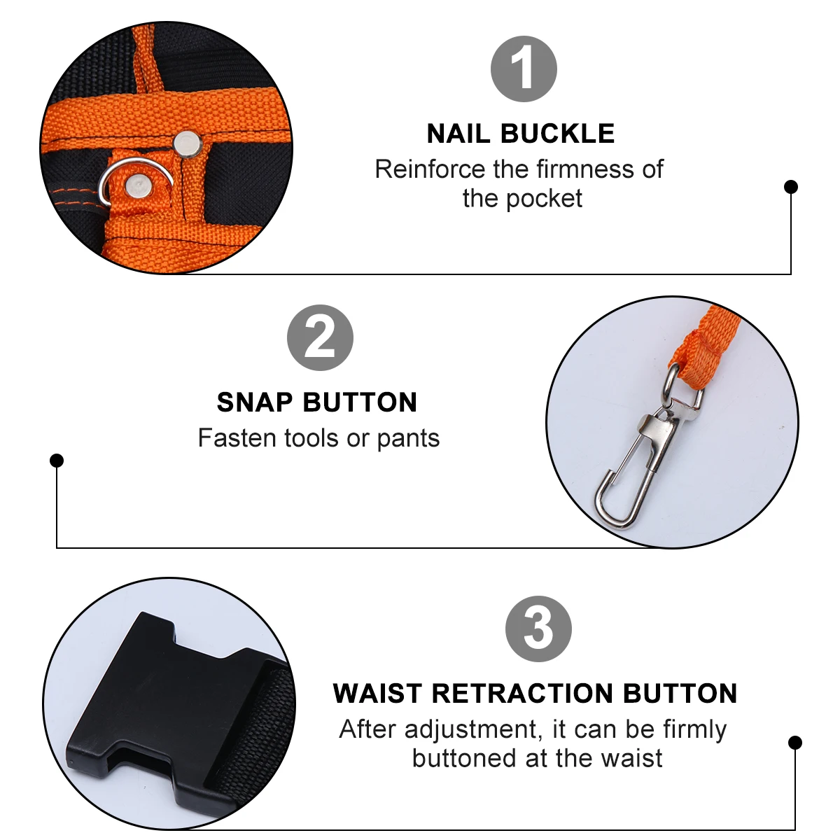 

Electrician Tool Waist Bag High Capacity Canvas Belt Pouch Contractor Storage Bags Utility ganizer Carpenters Plumbers